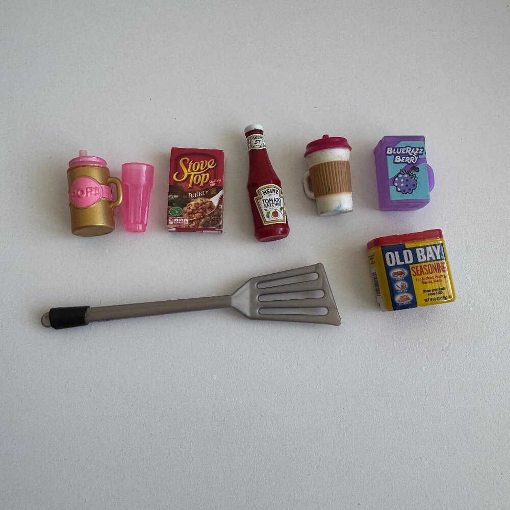 Mini Brands Food Lot Bundle – Heinz, Old Bay, Dollhouse Miniatures